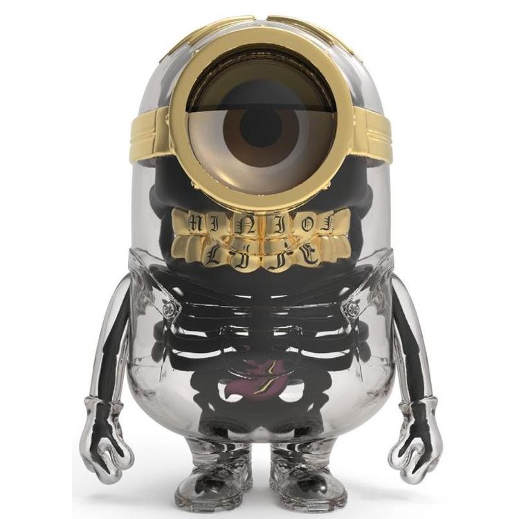 8" Black & Gold Minion Anatomy (Kidrobot Exclusive) by Kidrobot