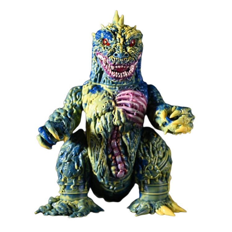 GID Blue Yelloe Marble Junkzilla by Planet X (Joseph Tang)