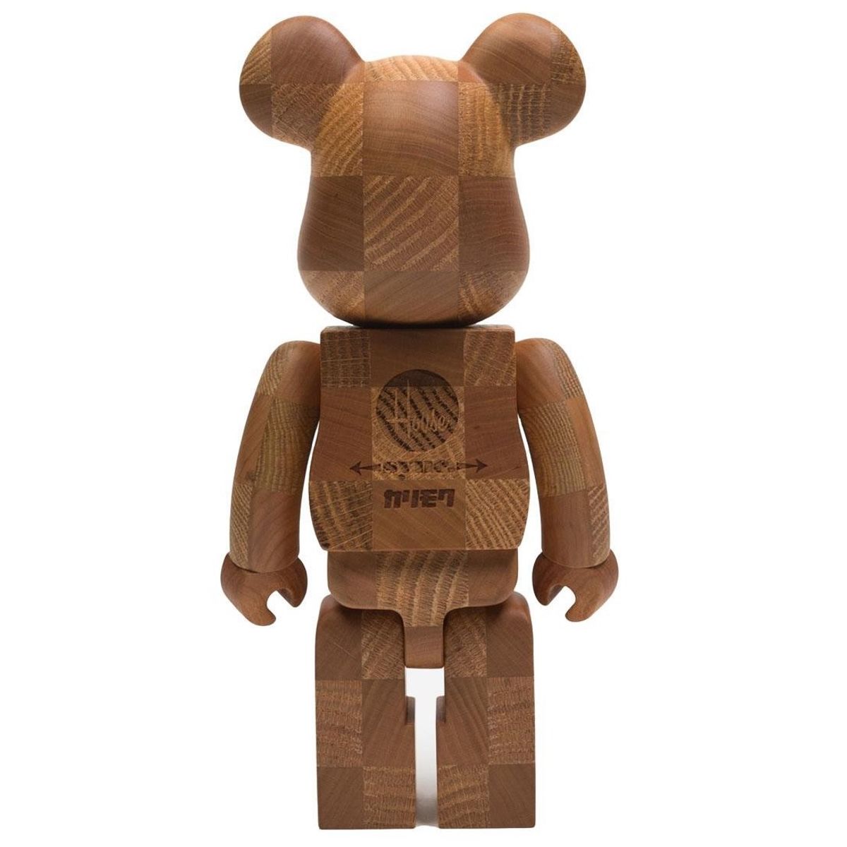 400% Checkboard House Industries x Karimoku Bearbrick