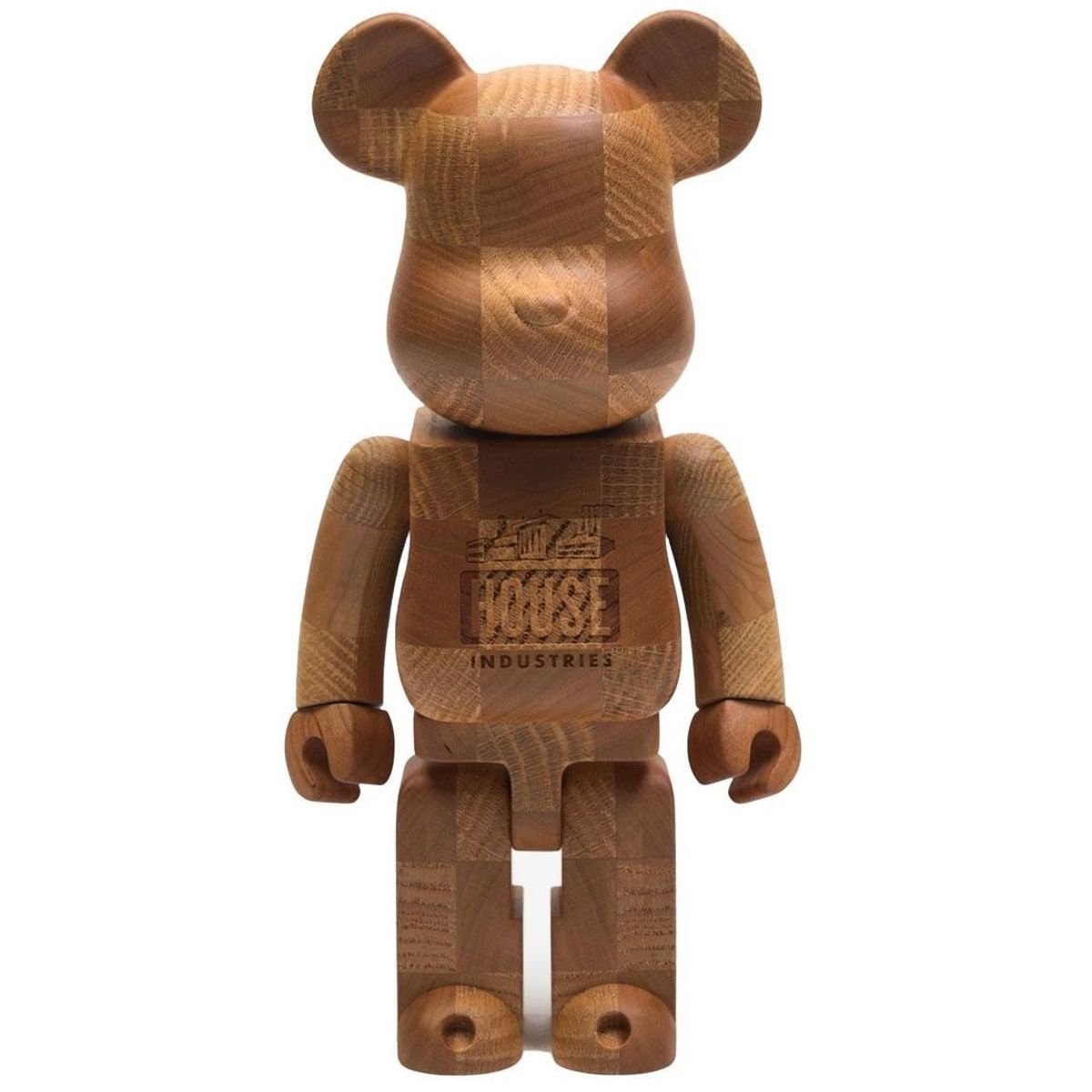 400% Checkboard House Industries x Karimoku Bearbrick