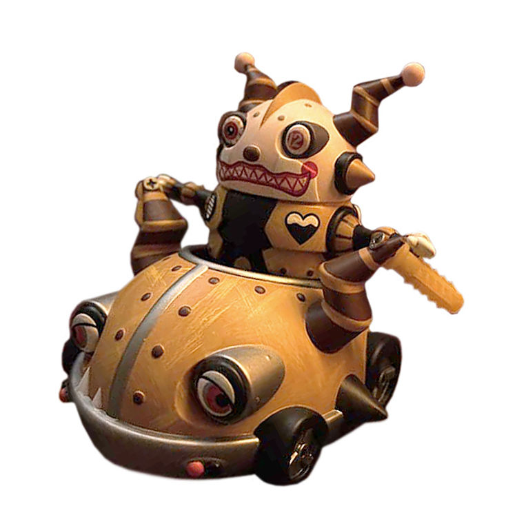 RACE ROBOT - Crazy & Lazy Circus by ODOM Studio (One Day One Monster)