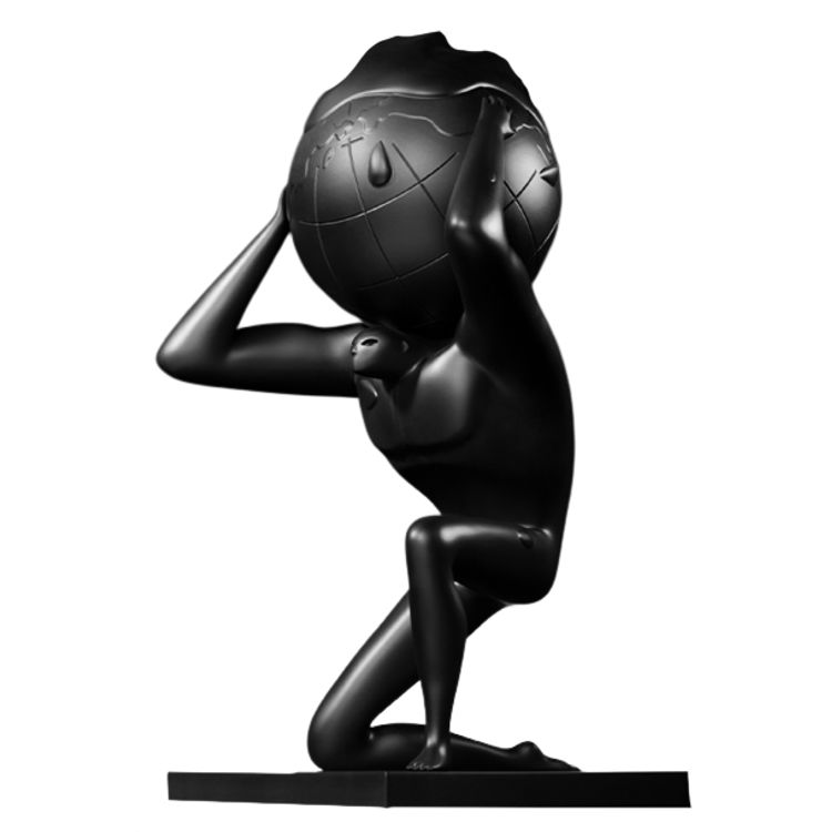 World on Fire by Cleon Peterson