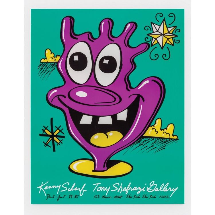 Tony Shafrazi 1985 by Kenny Scharf