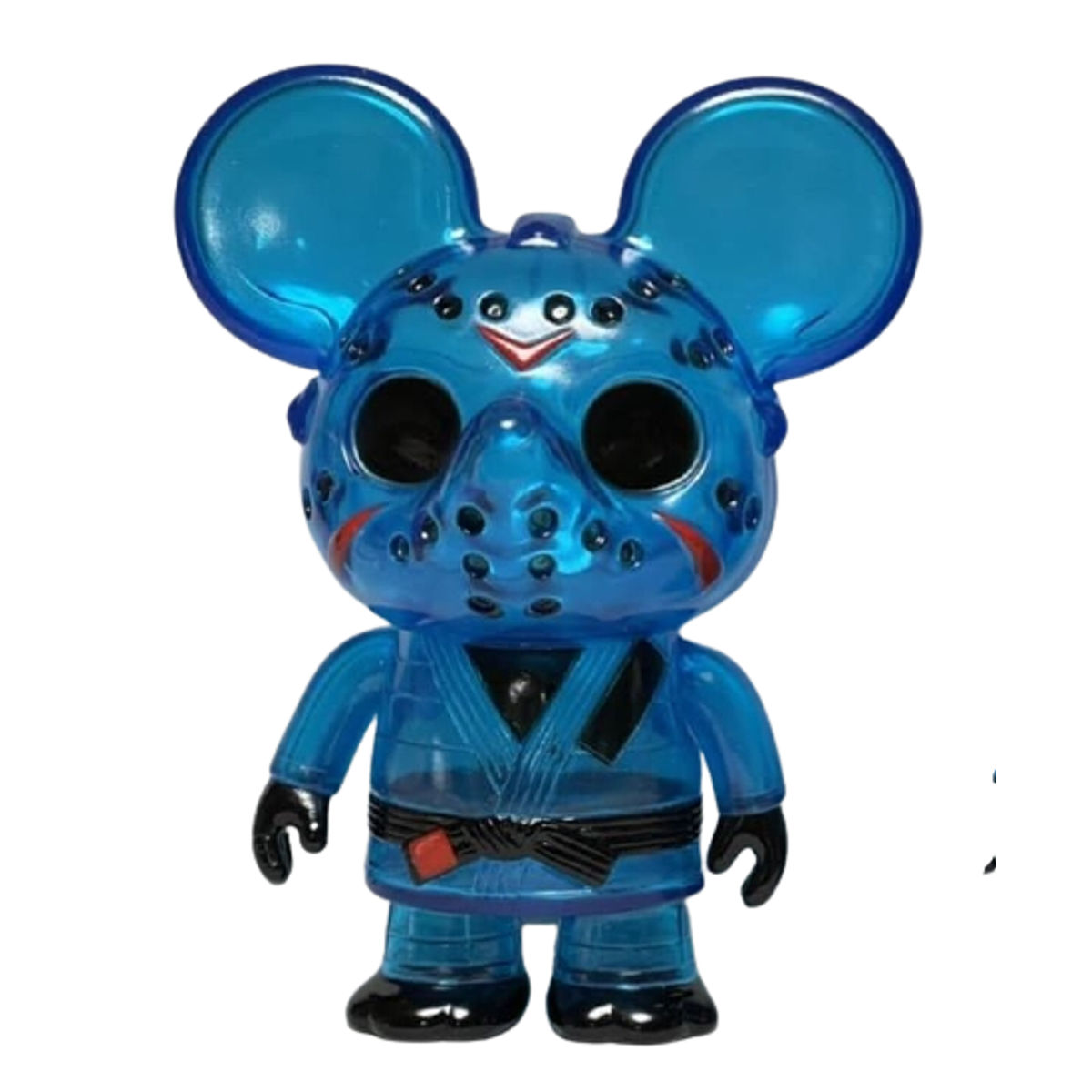Blue Jujitsu Hockey Mouse Chibi