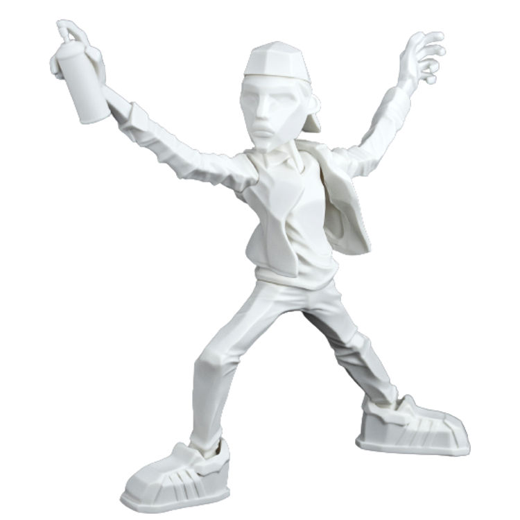 Blank White Air Dondi by Dondi White