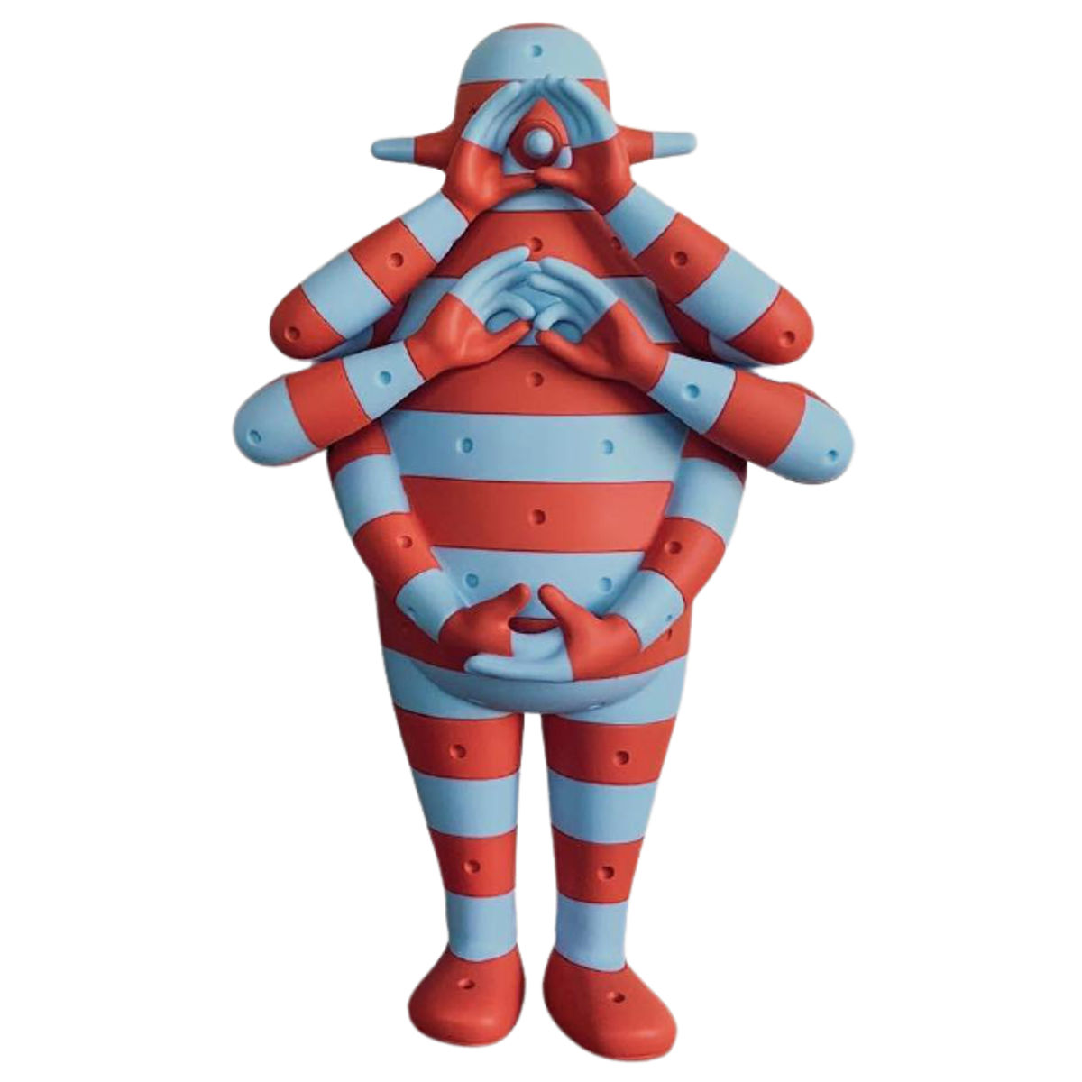 Red & Blue Nirvana Alien
