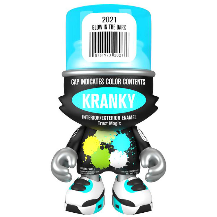Blue Glow in the Dark Kranky by Sket One