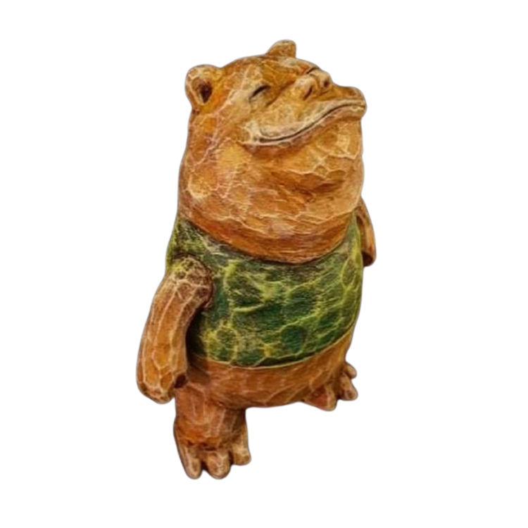 Wooden Hippo Guy by Little Good Thing