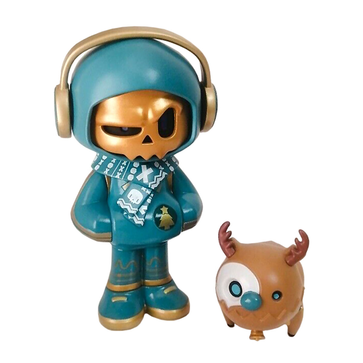 Mr Bone Christmas Blue Set