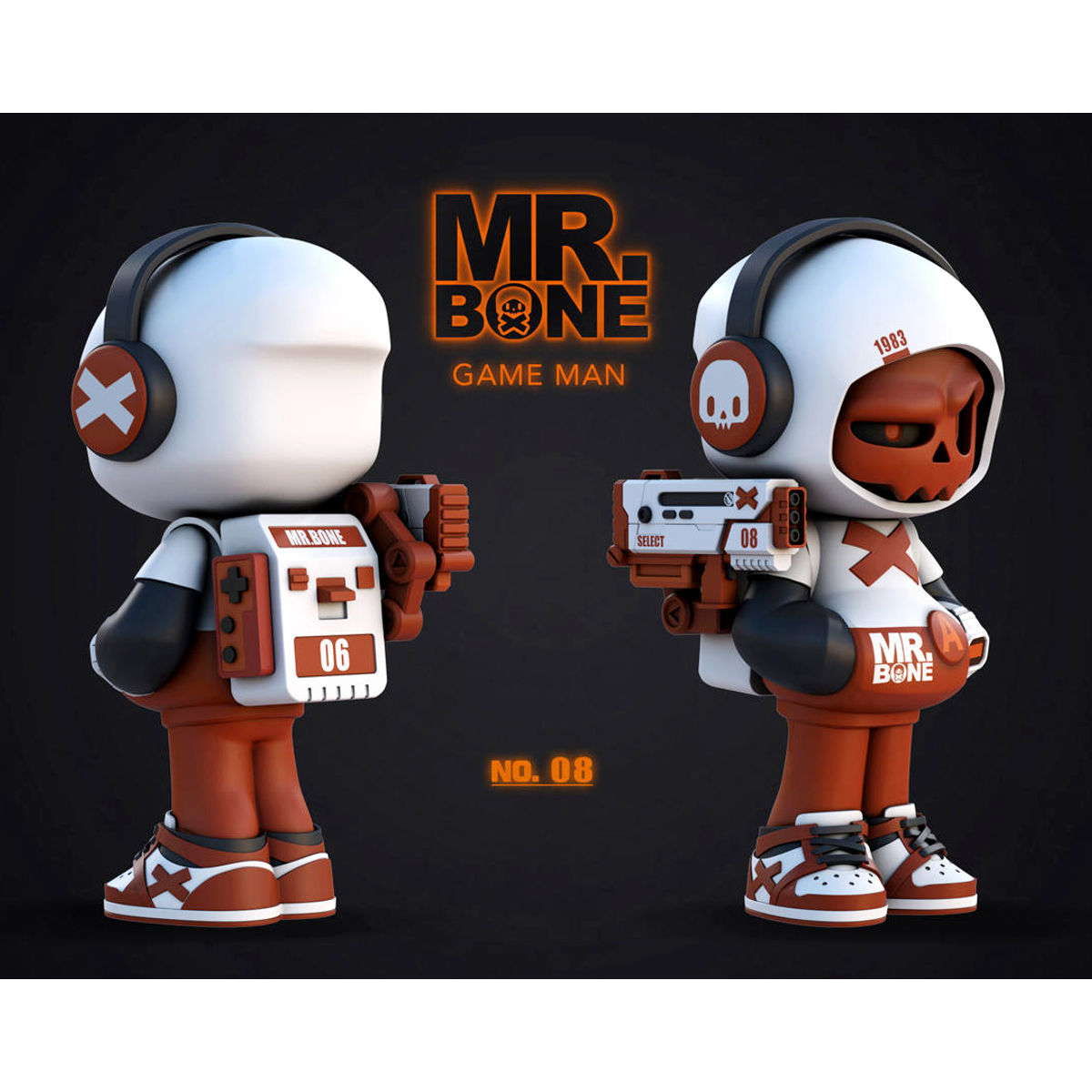 1993 Mr Bone Game Man (No. 8)