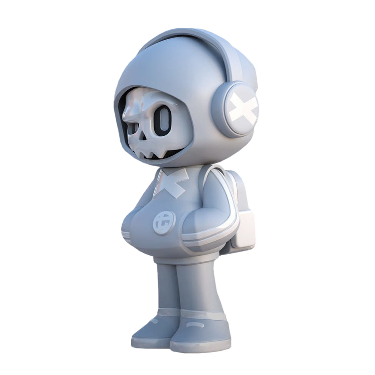 Mr Bone White Impermanence