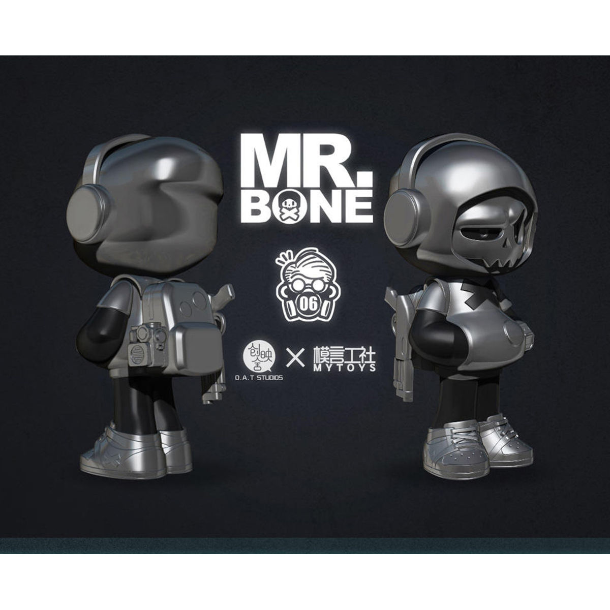 Mr Bone Silver Panda