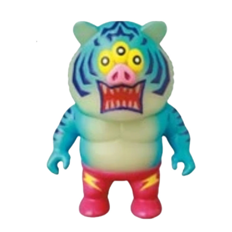 Blue Pink Mini Butiger by Art Junkie (Shinichiro AJ Kato)