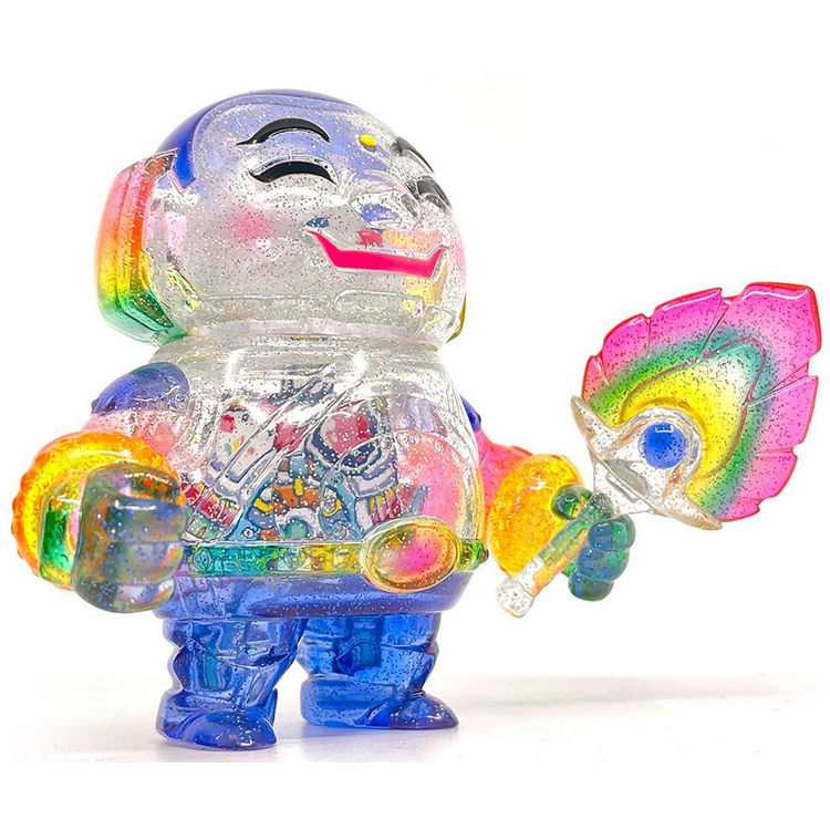 Rainbow Robotic Big Head Buddha by Foon's Creations (Foon Wong)