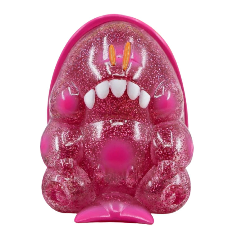 Pink Heart Suckerfush by Grape Brain