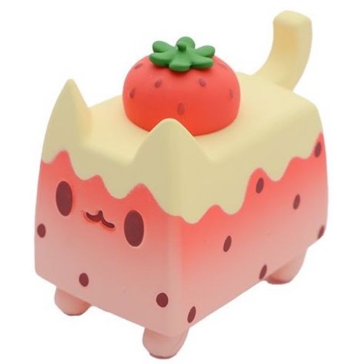 Strawberry Milk Box Cat by Rato Kim