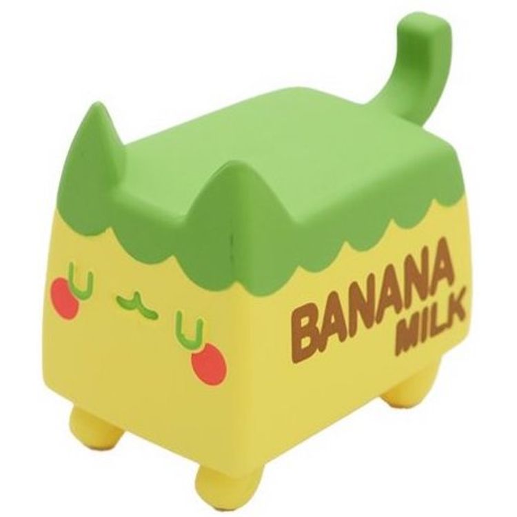 Banana Milk Box Cat by Rato Kim