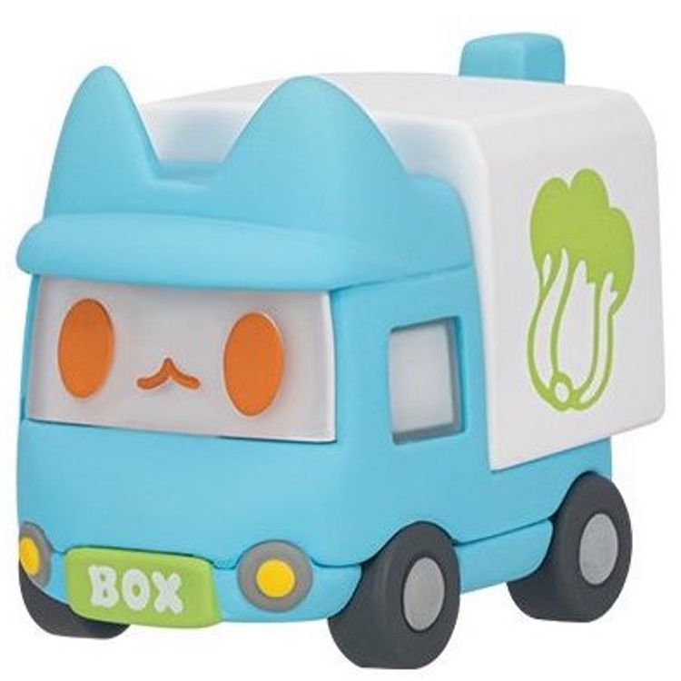 Vegetable Van Box Cat by Rato Kim