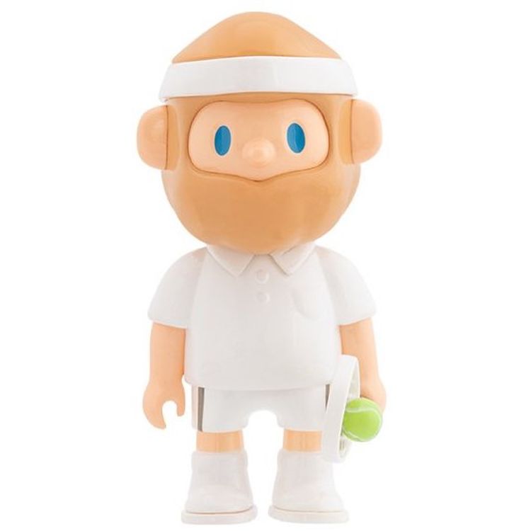 White Tennis Player by What the Farmer