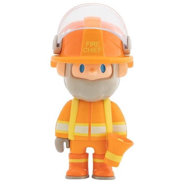 Orange Fire Fighter Bob by What the Farmer