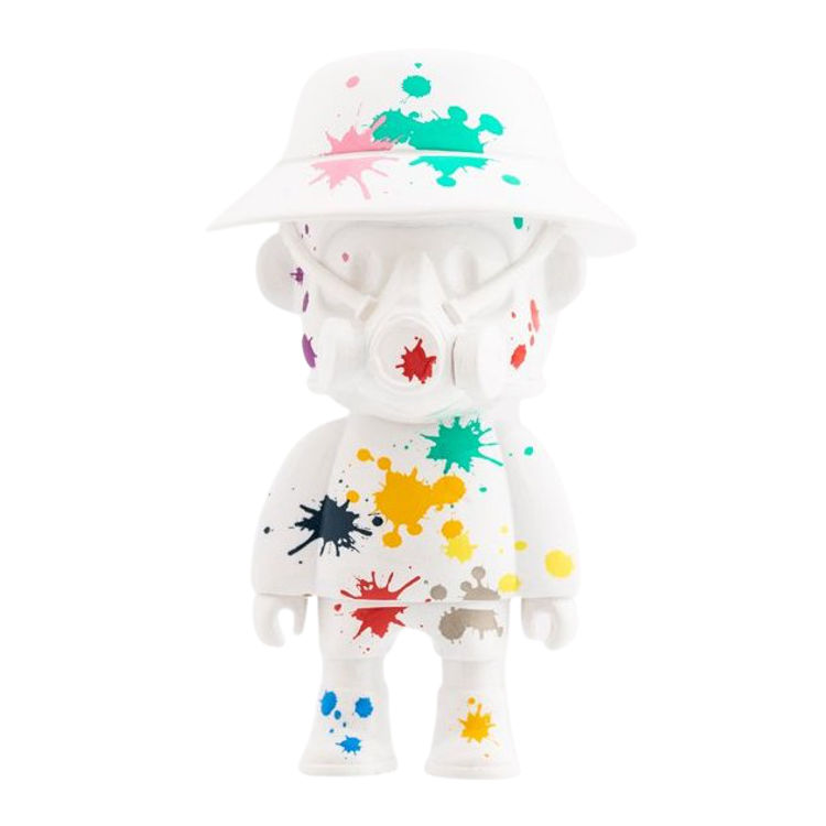 White Graffiti Bob (Secret Figure) by What the Farmer