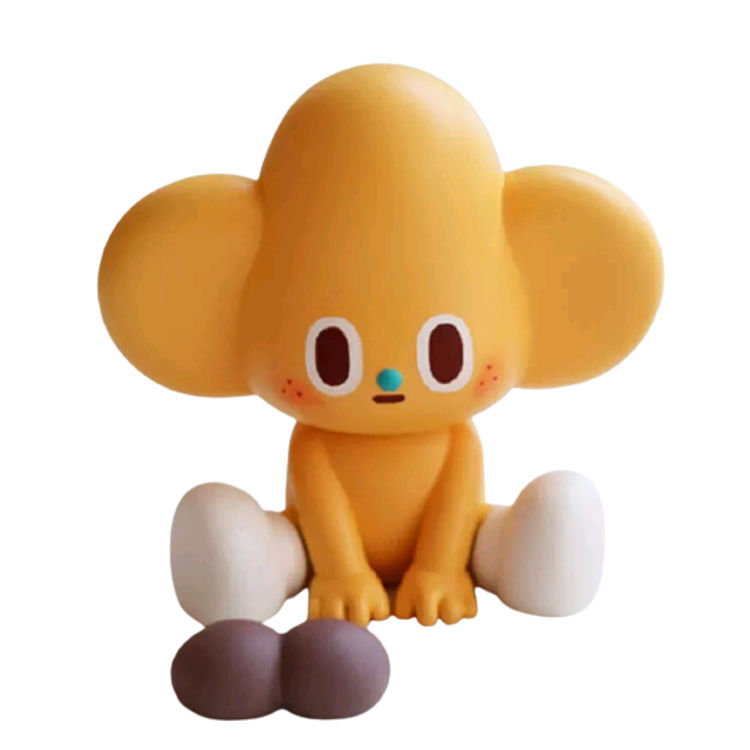 Yellow Sitting Starfy by Raccoon Factory (Yeonwoo Lee)