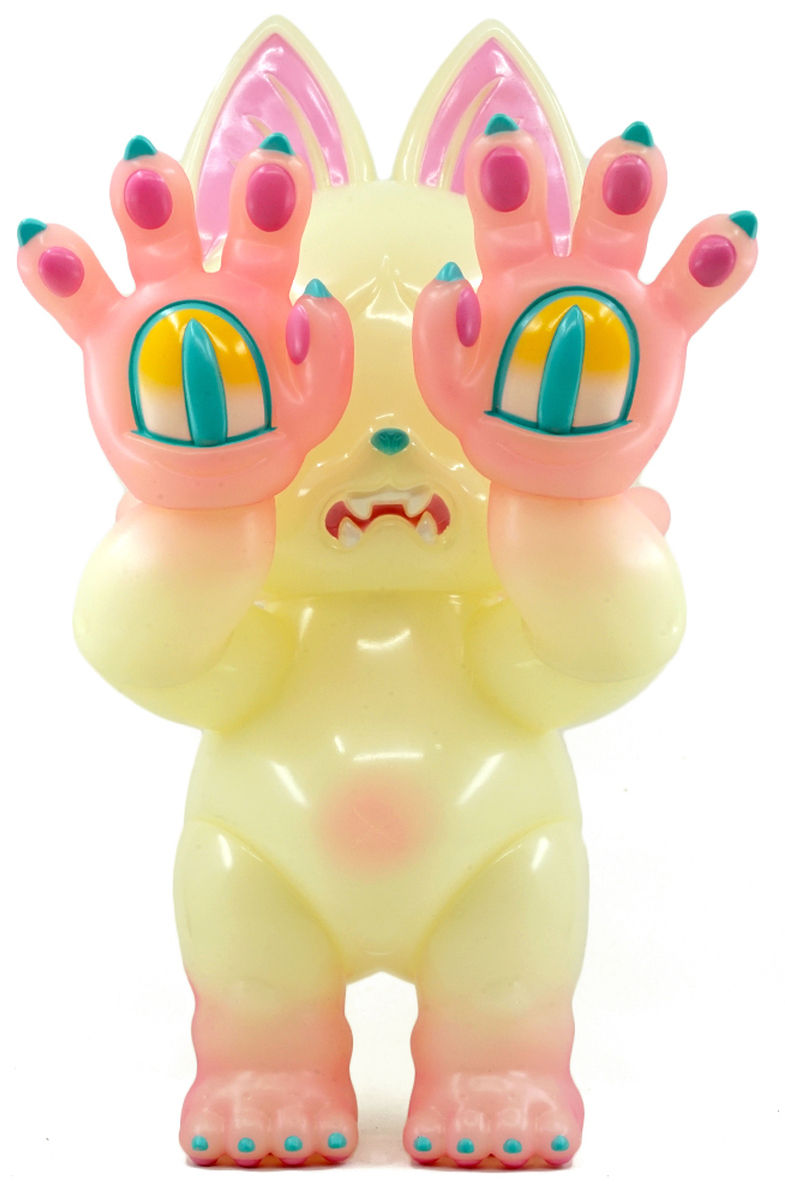 Jumbo Nigiri GID Hell's Cat Onigiri created by Grape Brain