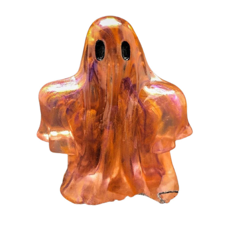Orange Translucent Ghost by Brian Ahlbeck