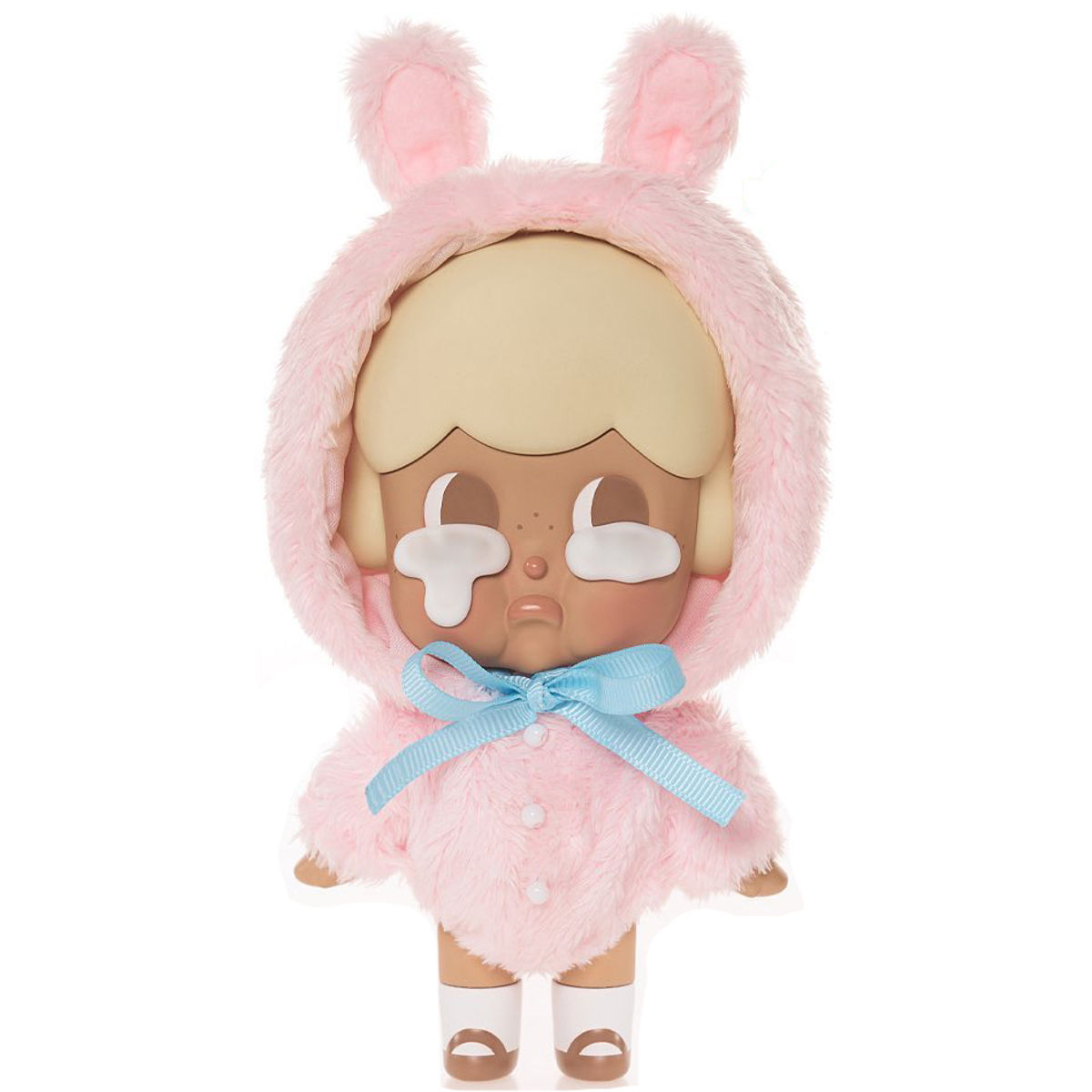 White Winter Cry Bunny Crybaby