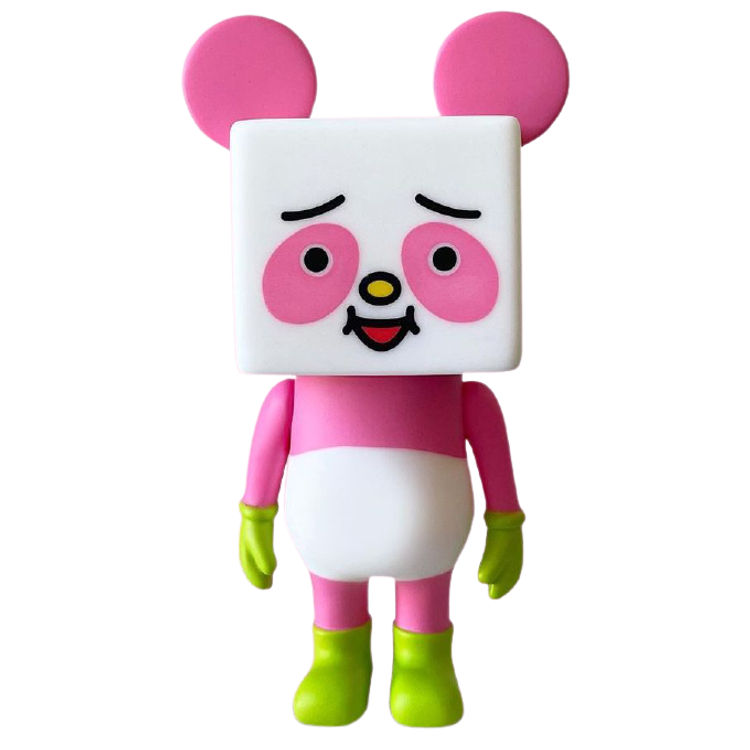 Panda To-Fu Pink by Devilrobots