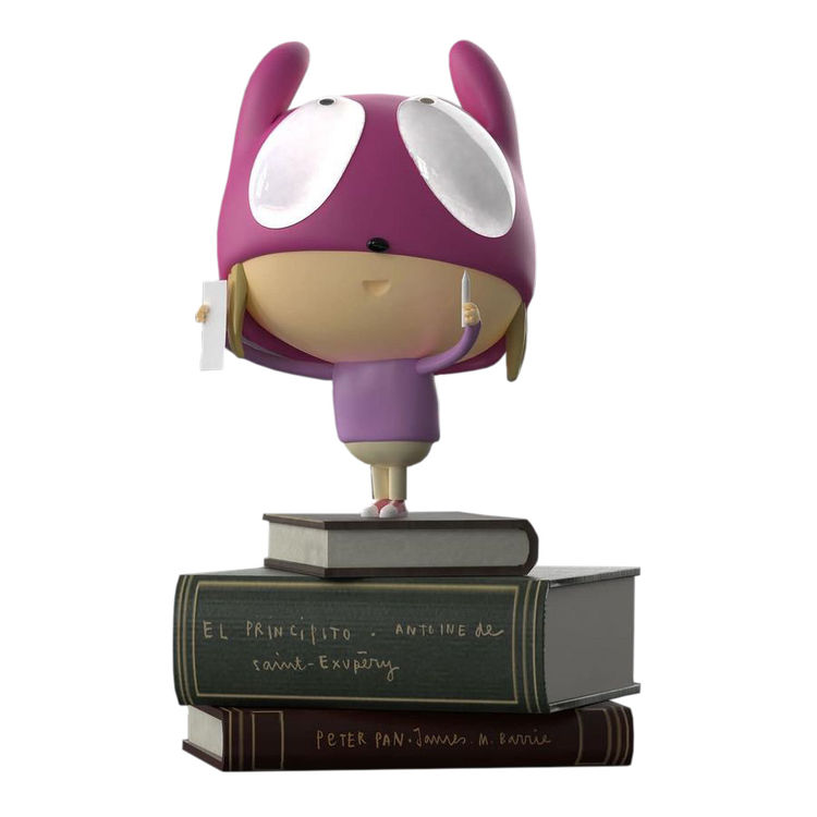 Olivia The Power Of The Letters (Standing) Raspberry by Edgar Plans