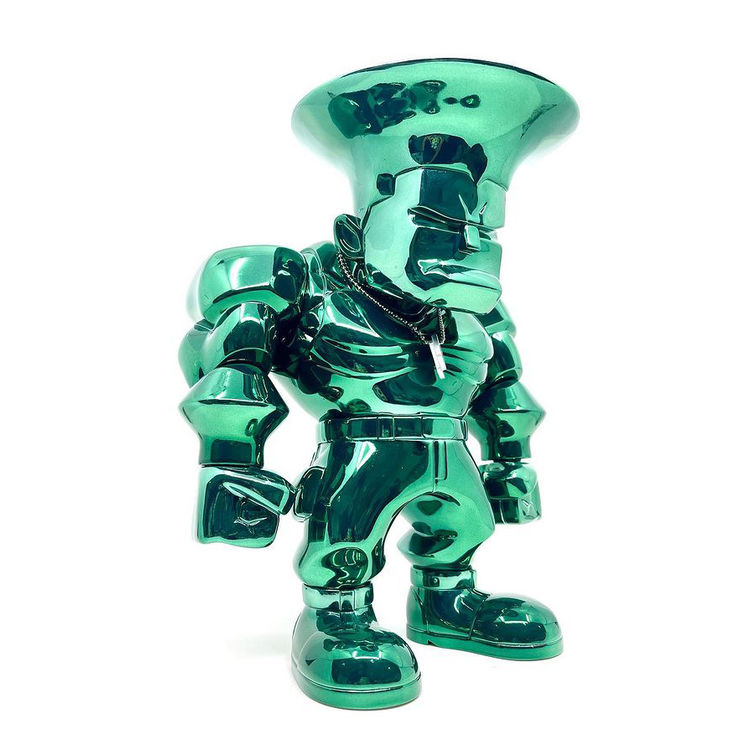 Chrome Green Guile : Street Fighter by Foon's Creations (Foon Wong)