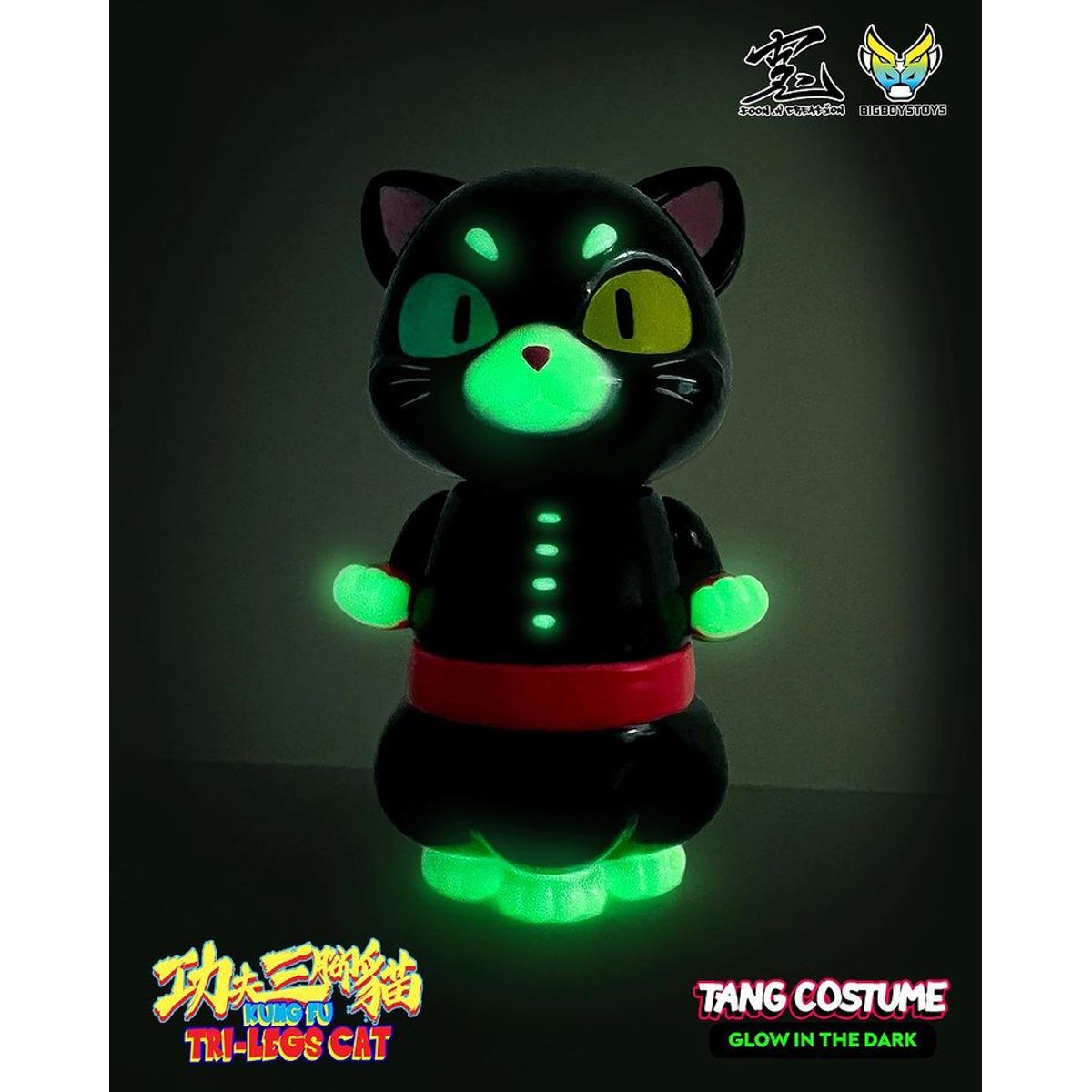 Tang Costume Tri-legs Cat GID