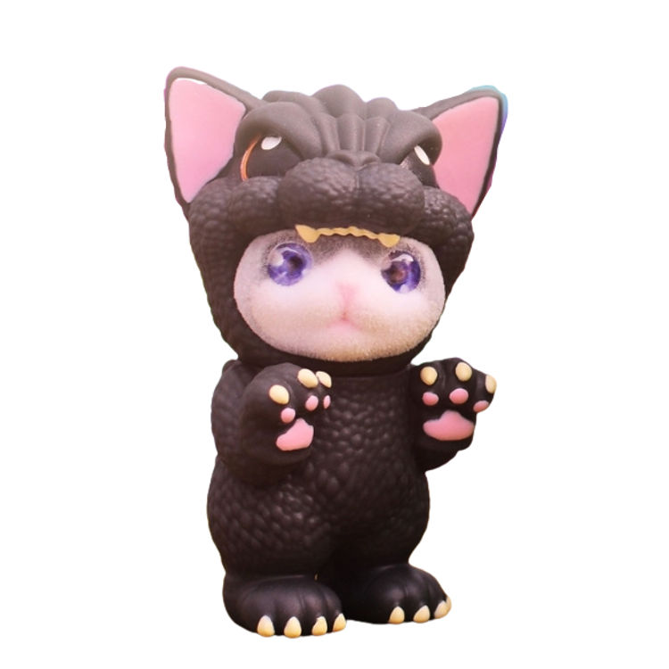 Grey Little Dinosaur Fantastic Beast by K2Toy (Katherine Kang)