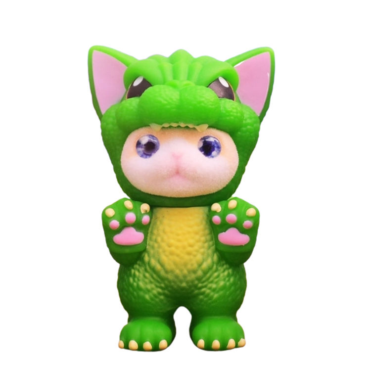 Green Little Dinosaur Fantastic Beast by K2Toy (Katherine Kang)