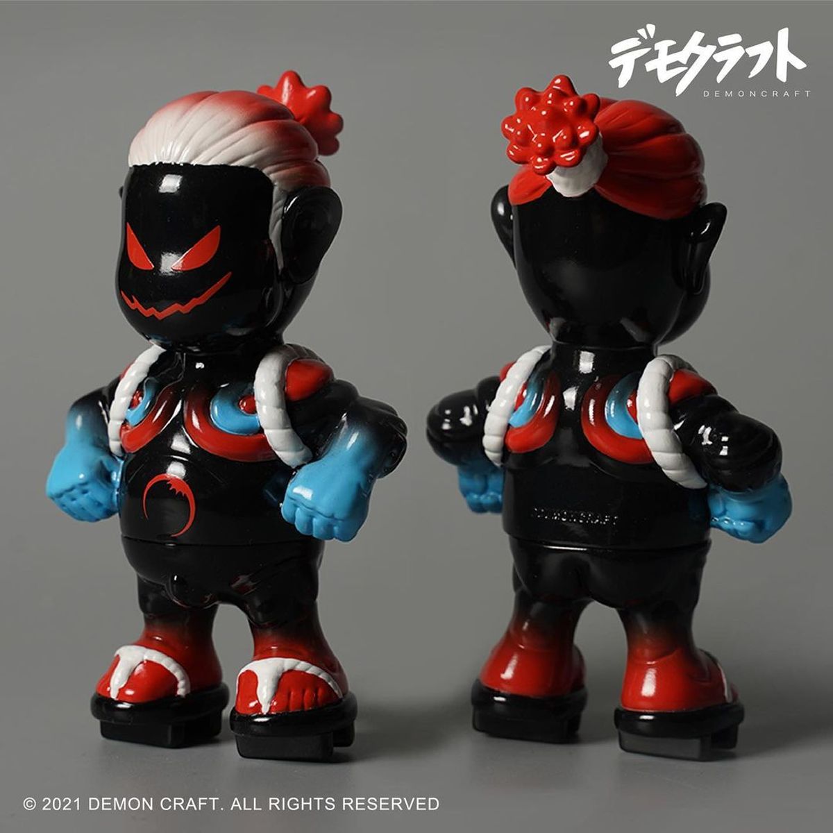 Demon Fox Boy Black Mask