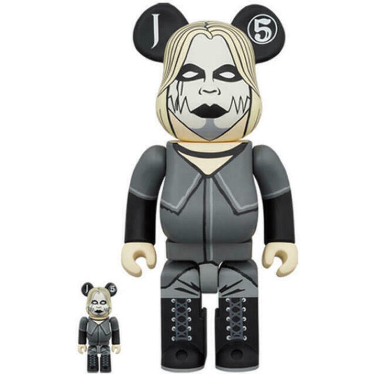 100% + 400% John 5 : Rob Zombie Guitarist Bearbrick (Set)