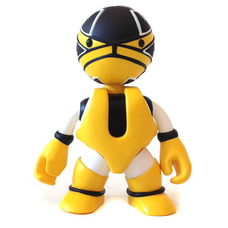 Robolucha YellowBlack by Mekazoo