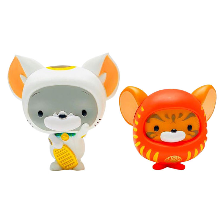 Maneki-Neko and Daruma Chibi Tom & Jerry (Set) by Warner Bros.