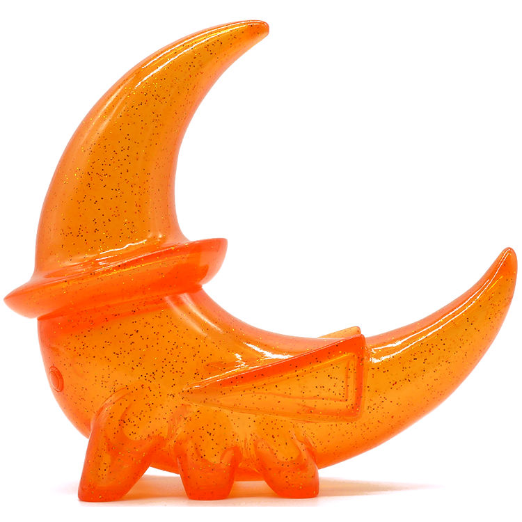 Clear Orange Lame MuuMuu by Hana Music
