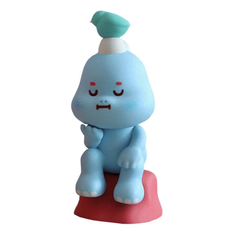 Coco Dino with the Bird by Raccoon Factory (Yeonwoo Lee)