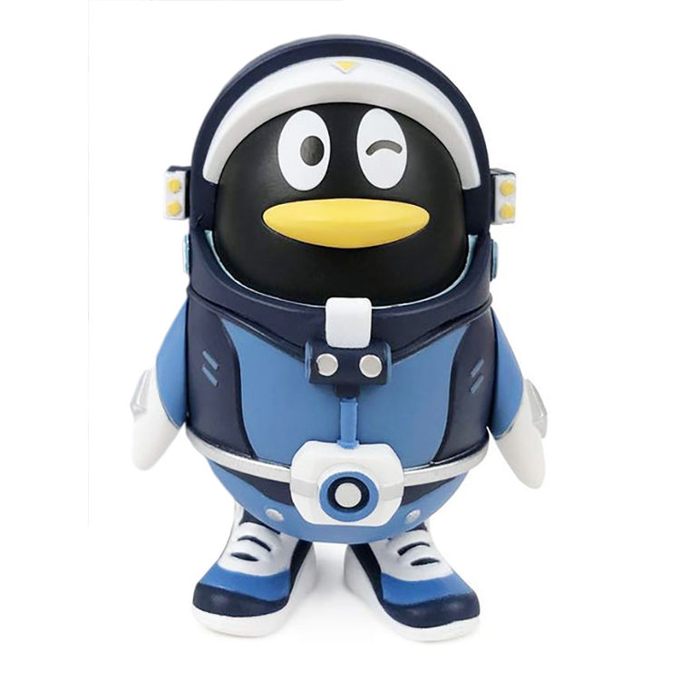 Blue QQ Space Penguin by QQ (Tencent)