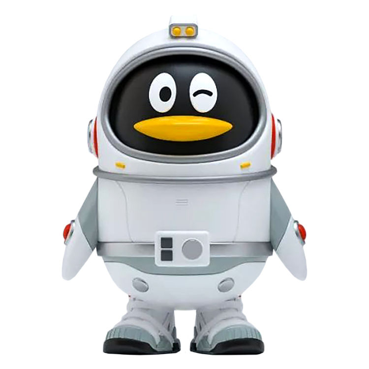 Silver QQ Space Penguin by QQ (Tencent)