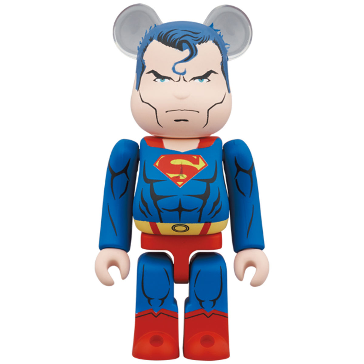 100% + 400% Superman : Batman HUSH Bearbrick (Set)