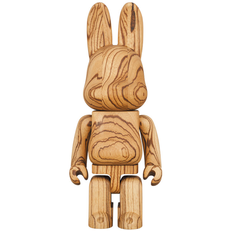 400% Zebra Wood Rabbrick by Medicom