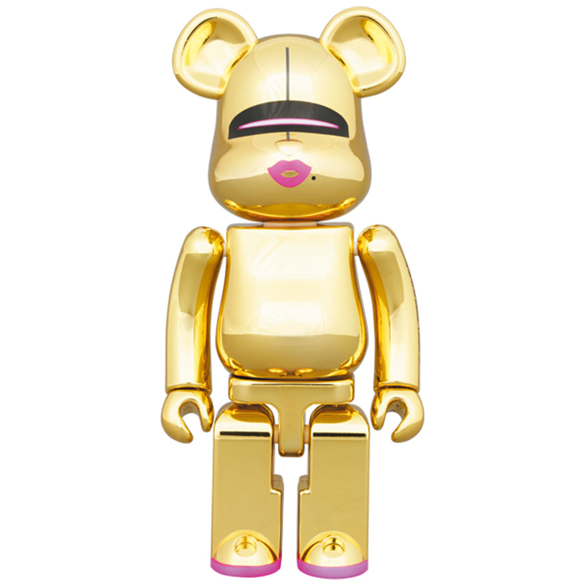 200% Gold 2G x Sorayama Be@rbrick