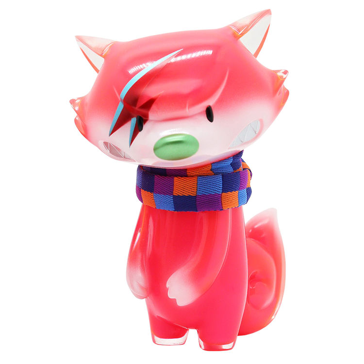 TONA the Angry Fox - Pink by OK Luna