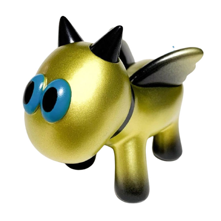 Ancient Gold Magic Horse by Kamakiri