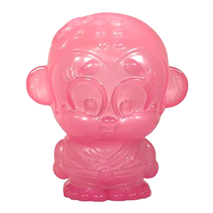 Monkey Kung Fu Chubs - Shao Mei - clear Pink GID by Hyperactive Monkey (Jerome Lu)