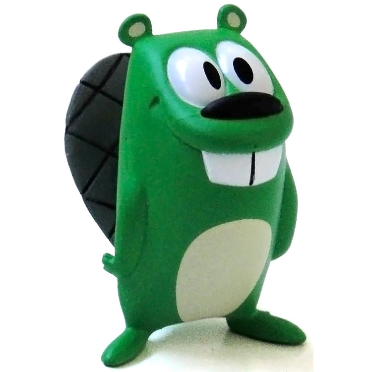 Get Lucky Beaver (Green) by Jeff Pidgeon